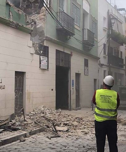 Demoliciones Alcalá S.L. proceso de derribo